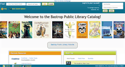 Desktop Screenshot of bastrop.biblionix.com