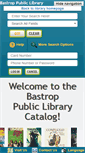 Mobile Screenshot of bastrop.biblionix.com