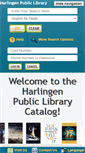 Mobile Screenshot of harlingen.biblionix.com