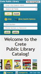 Mobile Screenshot of crete.biblionix.com