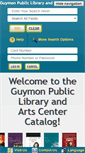 Mobile Screenshot of guymon.biblionix.com