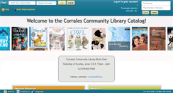 Desktop Screenshot of corrales.biblionix.com