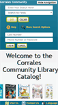 Mobile Screenshot of corrales.biblionix.com